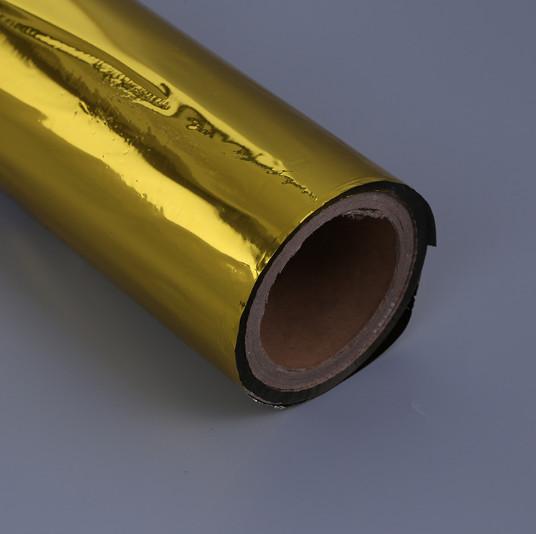 Colored Gold 12mic PET Film  Aluminized High Temperature Resistant