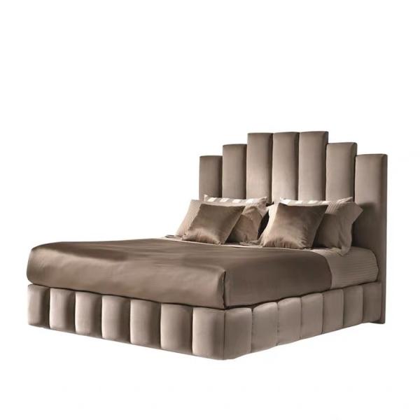 2.0x1.5m High End Modern Bedroom Sets Matted Luxury Double King Size Bed