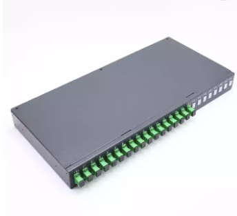 SM/MM/OM3 Fiber Type 2x4 Optical Splitter 2x32 PLC for 19 Inch Rack Mount Fiber Splitter