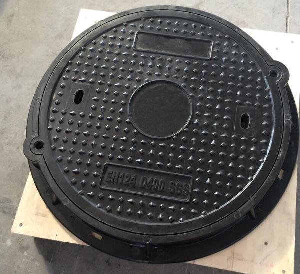 600mm SMC Composite Manhole Cover 100mm Thickness Lightweight