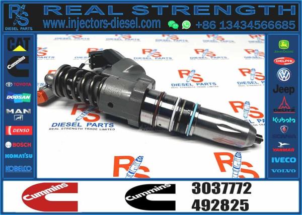 NINE Marca Diesel Injetor de alta qualidade 3037772 Common Rail 3037772 Injetor de peças de automóveis