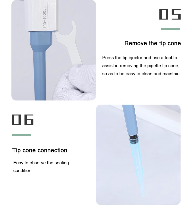 Digital Single Channel Pipette Mechanical Variable Micropipettes Adjustable Fixed Volume Pipettes Laboratory Pipet