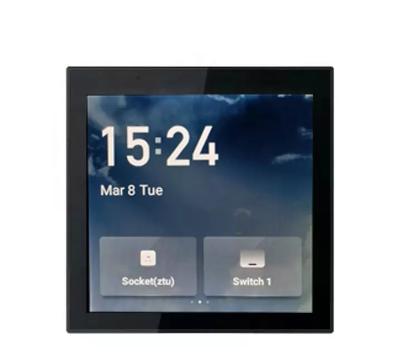 Tela do centro controle de Tuya da tela da entrada de Smart Zigbee de 4 polegadas