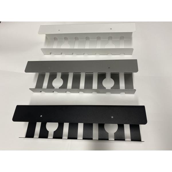 Домой Электрический проволочный организатор Поднос для управления стальной проволокой Металлический тип литой железной стойки