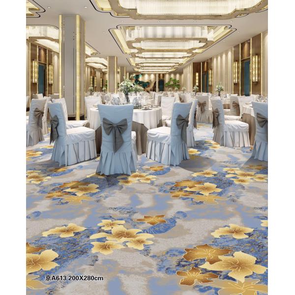 Высокая настилка ковров роскошного отеля для выскальзывания балкона коридора свадьбы анти-