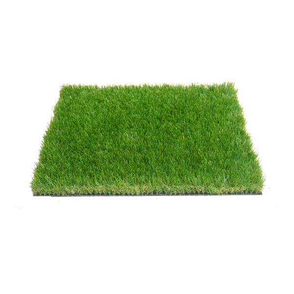 Altura artificial do tapete 50MM do relvado da falsificação do tapete da grama do jardim natural exterior