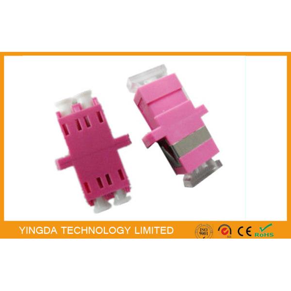 Дуплекс OM4 LC, волокна квада переходники кабеля оптического волокна LC пластичн