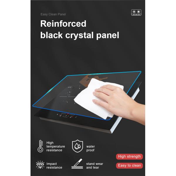 Вертикальные 3 горелки электрические индукционные концентраторы 6100W построены из пластмассового корпуса