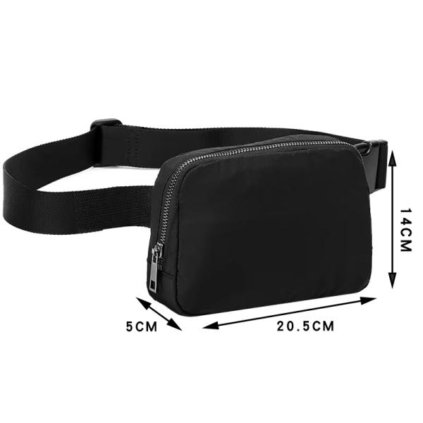 Outdoor Sports Workout Running Chest Dog Bum Bag for Women Custom Nylon Cross Body