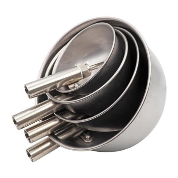 15cm Diameter 304 Stainless Steel Water Through Drinking Bowls Pig Water Drinkers