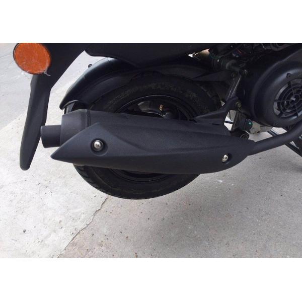 gas motor scooter 125cc 150cc engine red paint  black aluminium wheel iron muffler hydraulic shock