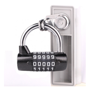 5-digit Code Security Password Zinc Alloy Combination Padlock for Gym Toolbox Cabinet-RARLUX L05 Model Eco-Friendly & Durable