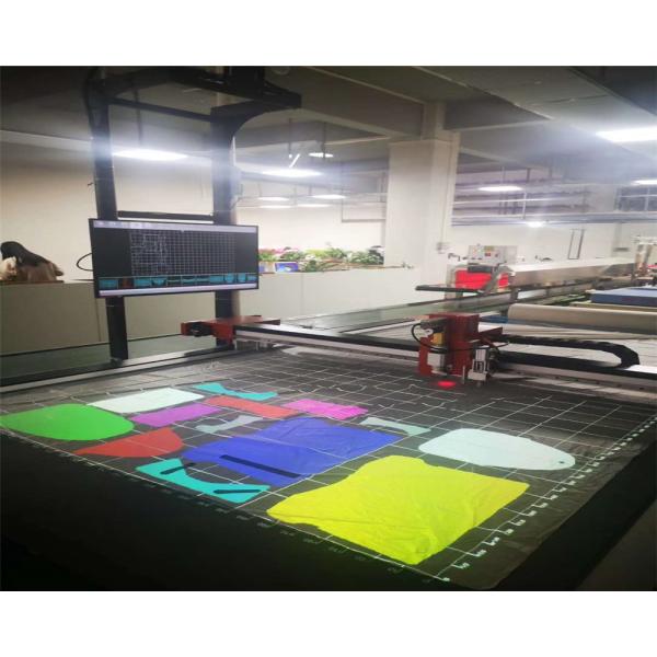 Single Ply Cutting CNC Digital Cutting Machine with 2500x1600mm Scope and 35mm Thickness for Soft Materials