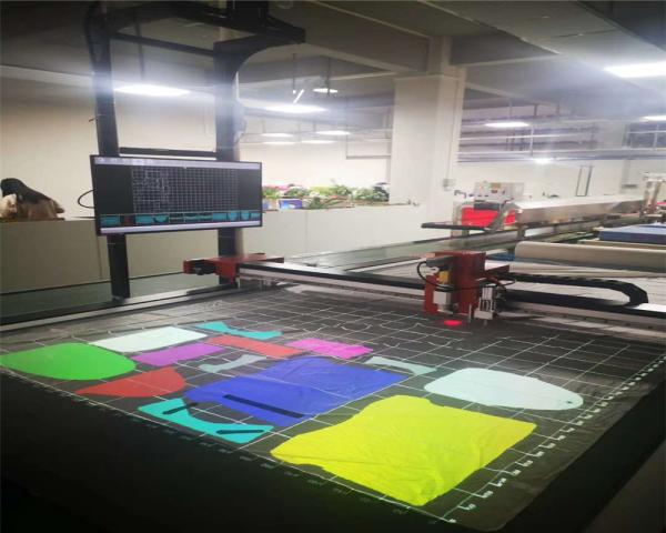 Textile Fabric Cutting Machine 2516 Size Cutting Scope 2500*1600mm Tungsten Steel Blade