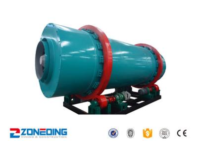 5.5 Kw Three Cylinder Rotary Drum Dryer For Drying Slurry Cement 1-8r/Min