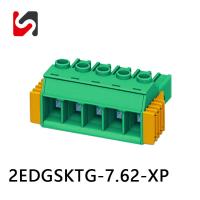 KF2EDGSKTG-7.62 600V Promotion 7.62mm 2p-24p Bloc de borne branchable homme et femme