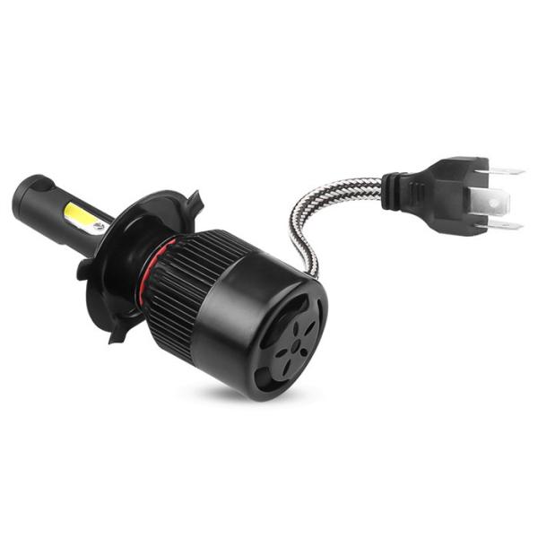280 degrés émettant la double ampoule de phare de la couleur LED de C6 7600lm