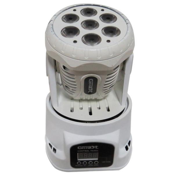 7 X 10W 4in1 DMX Led Mini Moving Head LED Spot Light 25 Degree Rgbw Quad Color