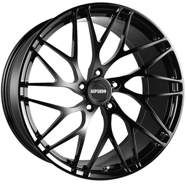 Почищенная щеткой чернота 2 части выковала колеса для участвовать в гонке