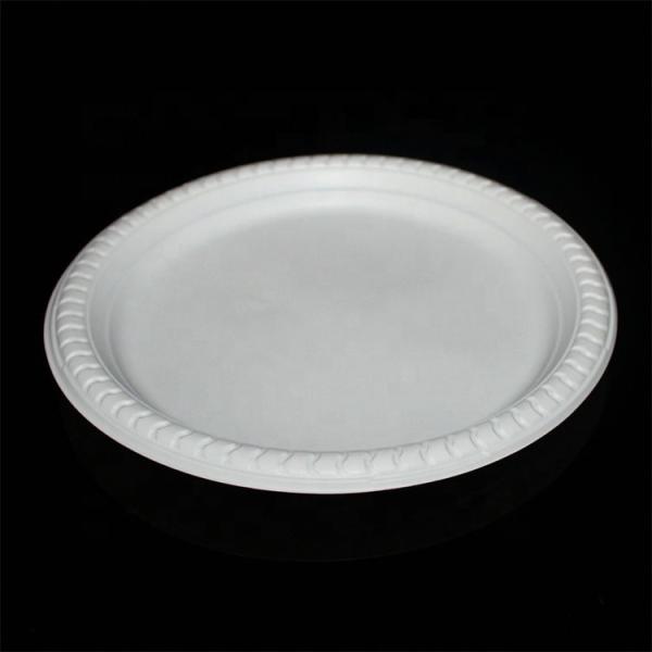Classic Sustainable Cornstarch Tray Round Shape OEM & ODM Welcomed