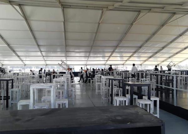 waterproof White Clear Span 40x50m Aluminum Tent For Event