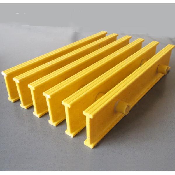 Smooth Fiberglass Reinforced Polymer I-Beams Customized GFRP Frp I Beam H Beam