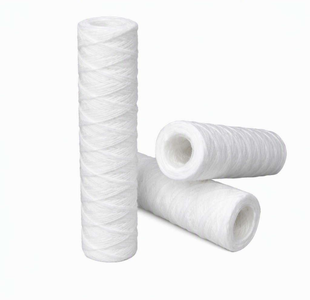 PP Yarn String Wound Water Filter Cartridge For Industrial Water Treatment Systems