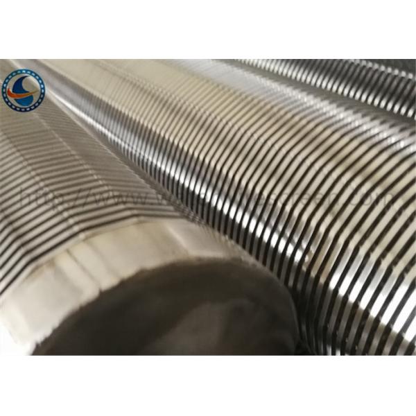 Length 2.5m Slot 2mm Continuous Slot Screen For Water Well Filter