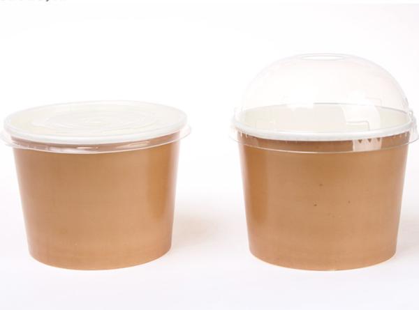 Colourful To Go Branded Ice Cream Cups Food Grade With 6- Colour Printing