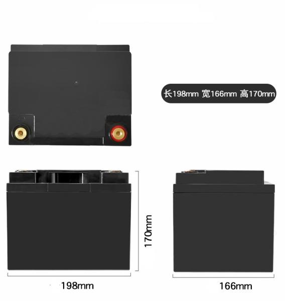 Bateria de plástico IP65 12v Lifepo4 40Ah Ev Li Ion bateria cilíndrica