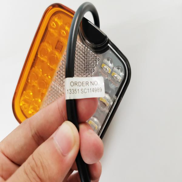 Yellow 24V Front Turn Signal Light For Konecranes Stacker