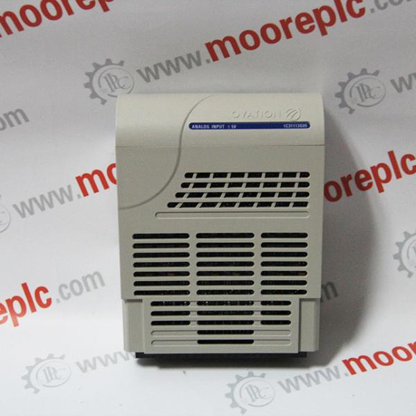 EMERSON WESTINGHOUSE OVATION 1C31169G02