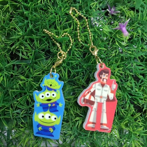 ROHS Approved Custom Anime Acrylic Charms Cartoon Character Print For Gift