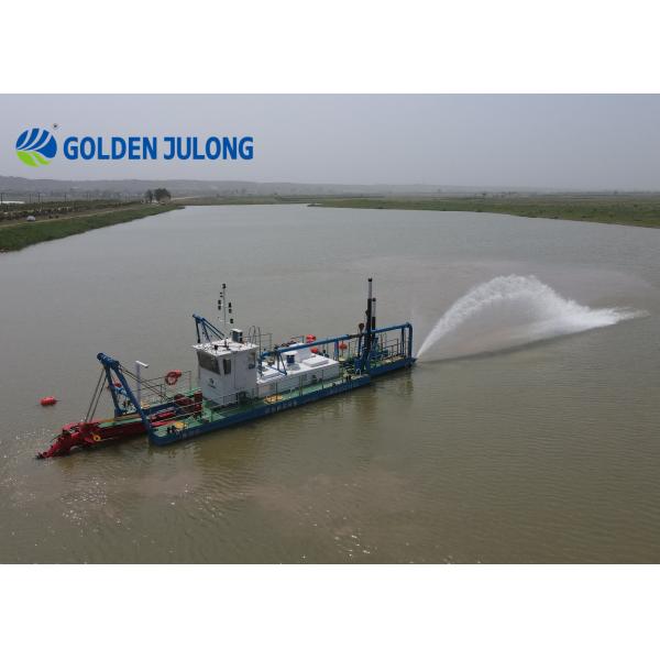 800m3/h Dredger Boat JLCSD250 Cutter Suction Dredger Efficiently Dredging Different Types Of Sand Mud Clay