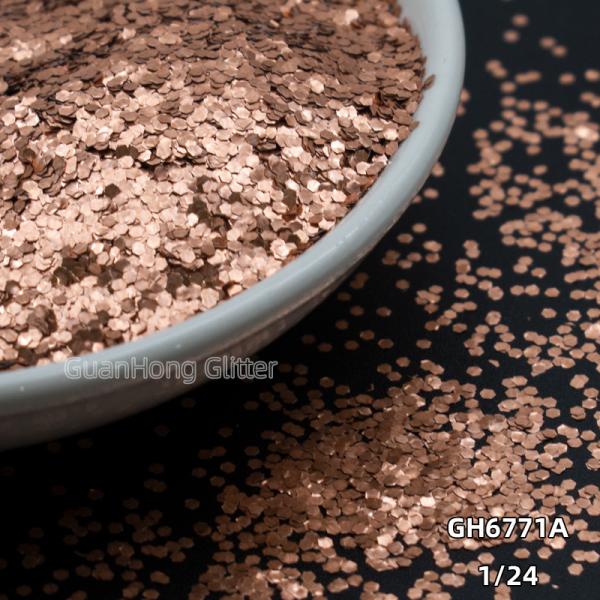 High Temperature Solvent Resistant Aluminum Glitter Chunky Holographic Powder Customized