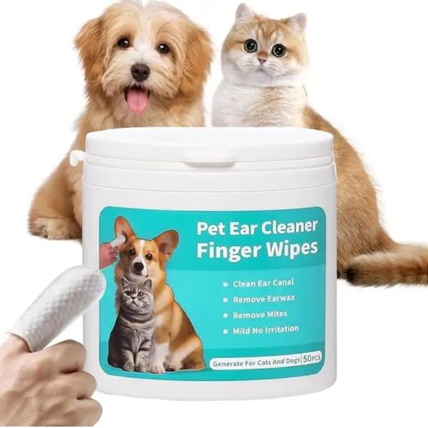 White or Customized Pet Wet Wipes for Convenient Multipurpose Water Bath and Eye Care