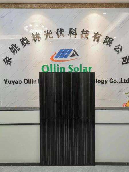 ALL Black 440W 445W 450W 455W 460W Solar Panel Monocrystalline Solar Panels Half Cell Solar Panel Kit For Homes