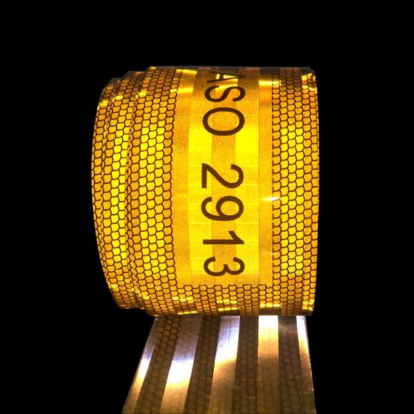 Waterproof SASO 2913 Reflective Sticker 104R Safety Warning Sticker for Saudi Market