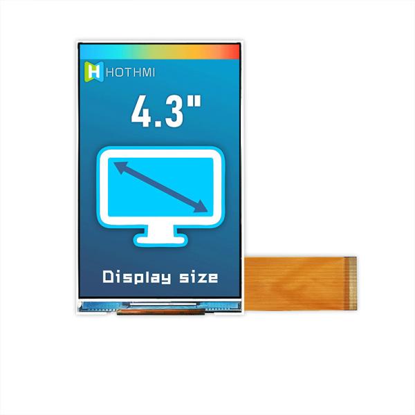 Прочный 4,3 дисплей 480x800 дюйма TFT IPS с интерфейсом RGB