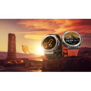 GPS Smart Watch 1.43'' AMOLED Display GLONASS BDS Galileo NAVIC QZSS 5ATM Waterproof DM58
