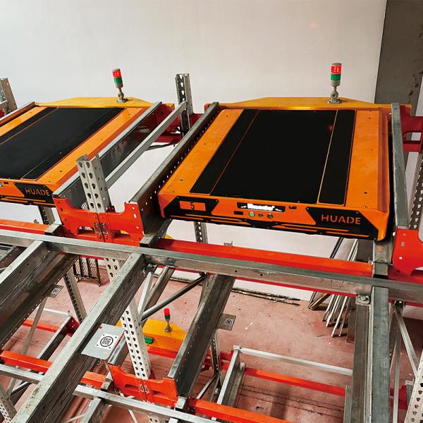 B45: Granary Grain Depot Four Way Radio Shuttle Racking ASRS pallet runner rack system 4 Way Radio Shuttle Racking