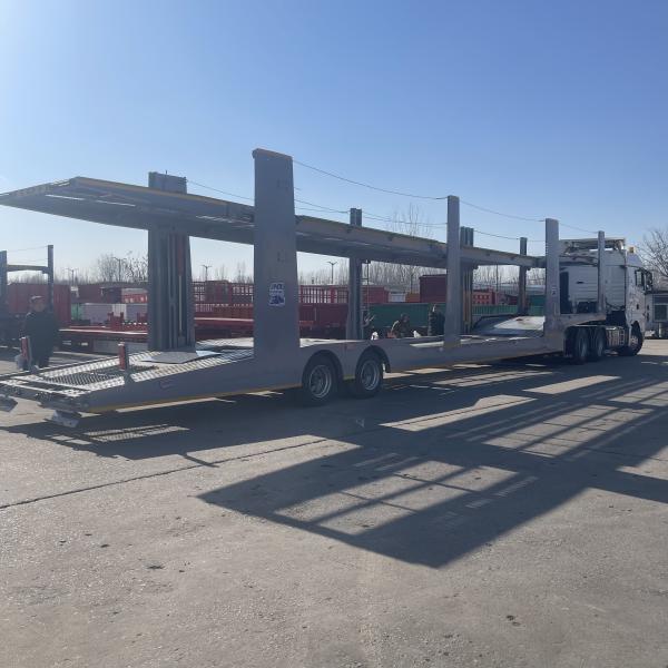 15 Workdays Production Time Semi-Trailer Car Carrier Truck Trailer for Direct Shipping
