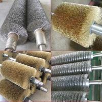 Desmontaje de metales de acero de alambre de rodillo de lija y pulido eliminación de óxido cepillado de acero inoxidable y latón de alambre material de broche