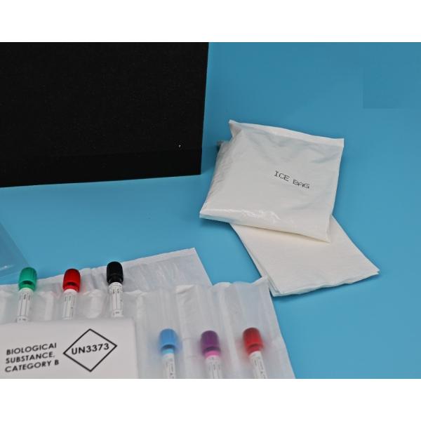 90 Micron Polyethylene Material 95kPa Bags With Pouch