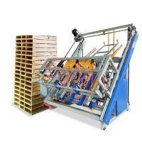 Máquina hidráulica do CNC Stringer Wooden Pallet Chief Nailing