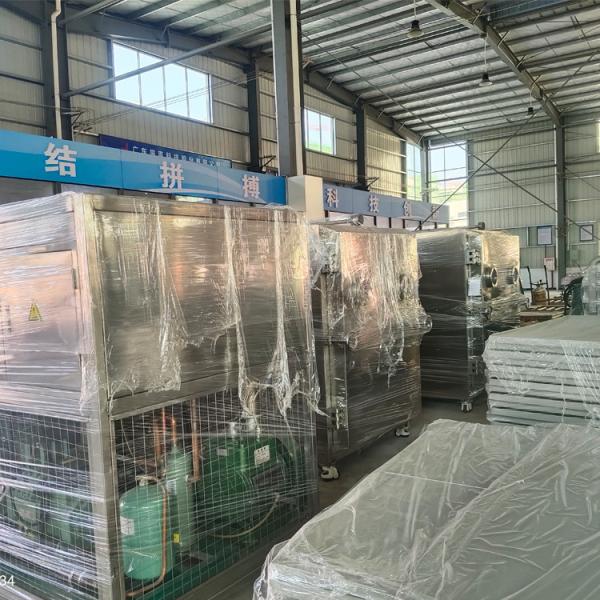 200Kg Food Vacuum Freeze Dryer Featuring Customized Voltage and Refrigeration System Ideal for Food Processing