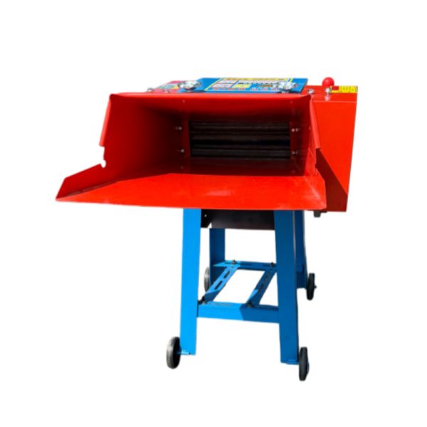 Industrial Chaff Cutter Machine With Manganese Steel Blades Adjustable Length
