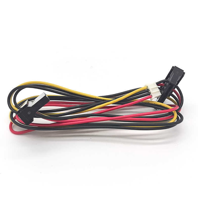 50CM PH2.0 4-Pin to 2 IDE SATA 15-Pin HDD Power Adapter Cable for Computer