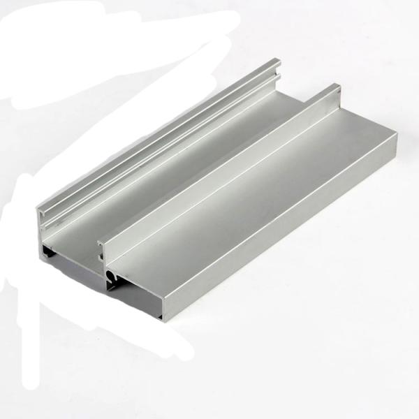 Electrophoresis 0.8mm Aluminum Profile System , 6063 T5 Stock Aluminum Extrusion Profiles