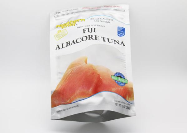 Tuna Fish Plastic Zipper Bags 13 Colors Gravure printing